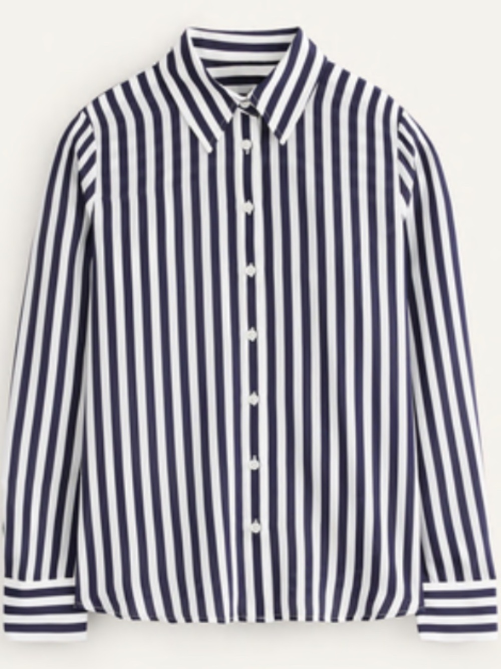 Boden Sienna Stripe Silk Shirt